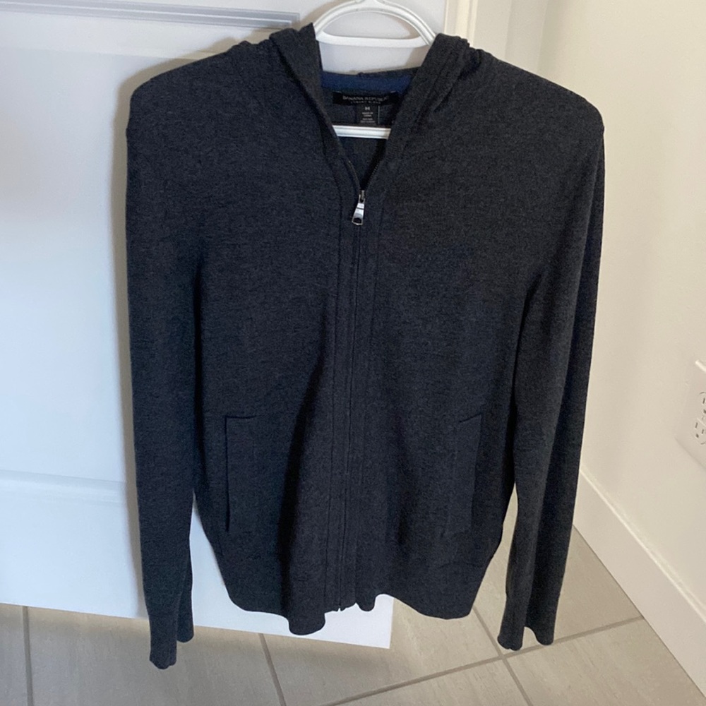 Banana republic zip-up hoodie